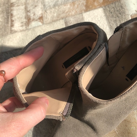 Real suede Zara booties🤍 - Picture 10 of 10